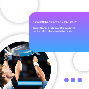 Jannik Sinner Australian Open