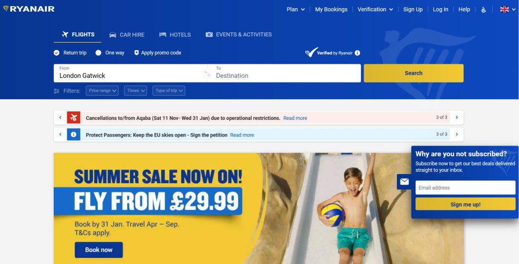 Ryanair.com