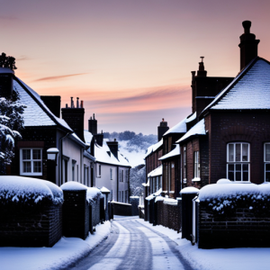 Snow Blankets South-East England