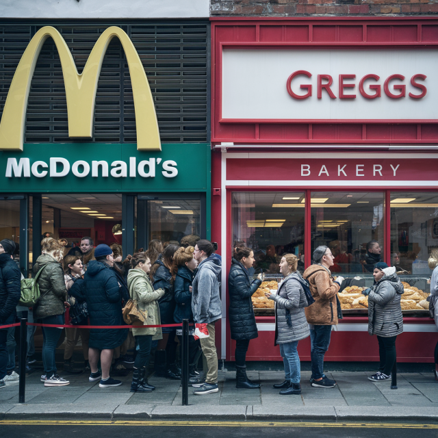 McDonald's and Greggs