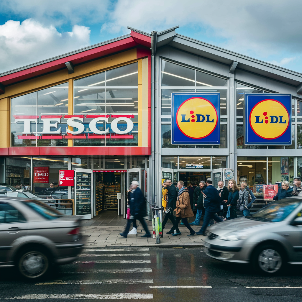 Tesco and Lidl