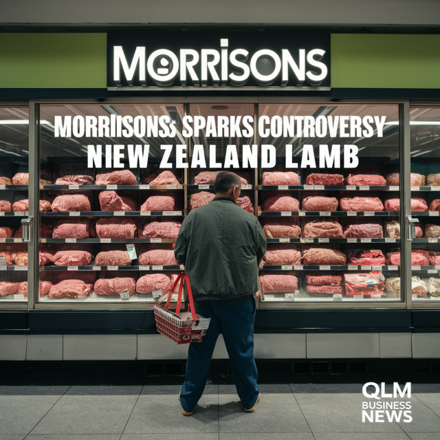 Morrisons Supermarket selling New Zealand Lamb