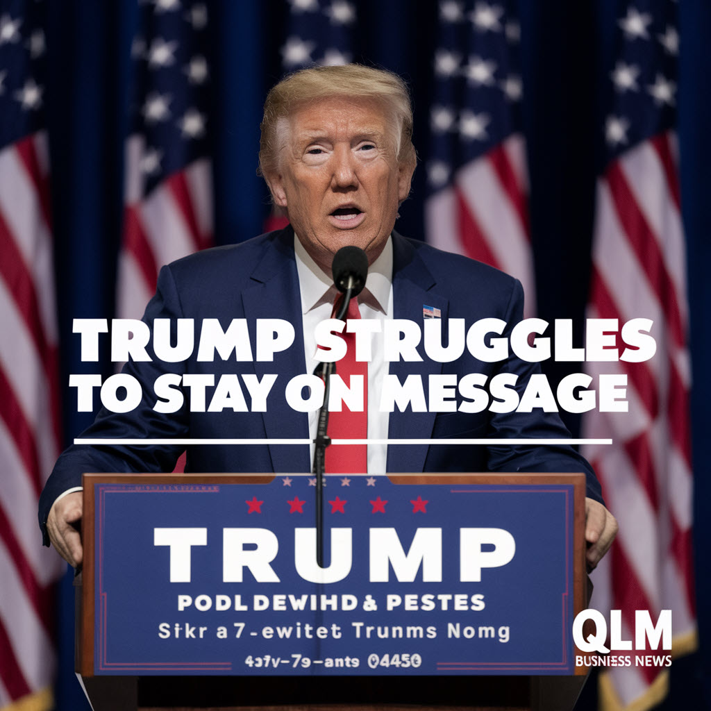 Donald Trump Struggles to Stay on Message Amid DNC Attacks
