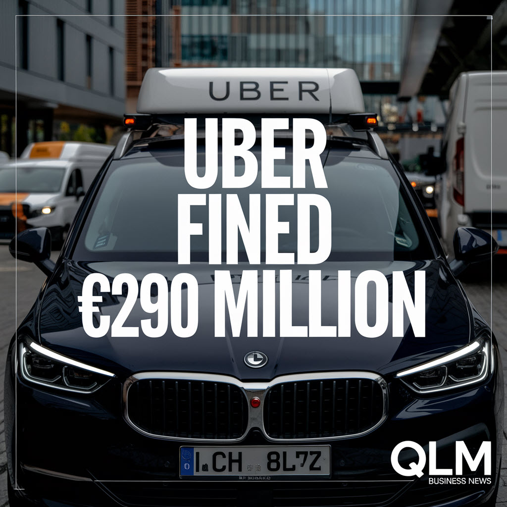 Uber Fined €290 Million
