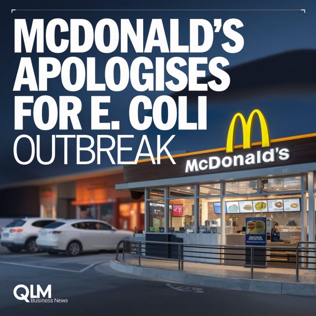 McDonald's Apologises Amidst E. Coli Outbreak and Sales Drop