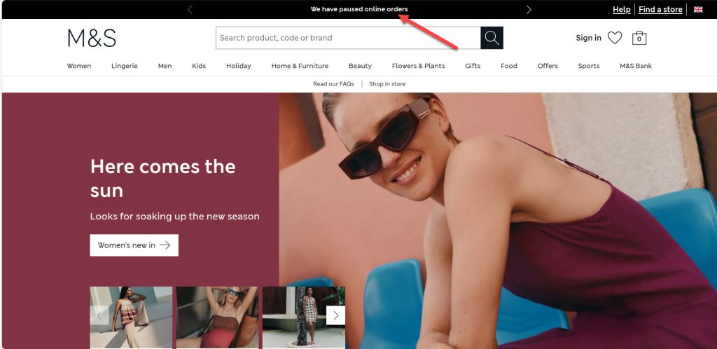 Marks & Spencer Online