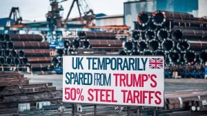 UK Temporarily Exempt from US Steel Tariff Hike Amid Trade Deal Delay