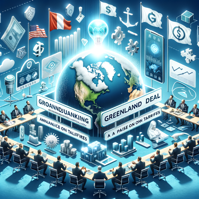 Trump Announces Groundbreaking Greenland Deal Talks with NATO, Tariffs on Europe Paused